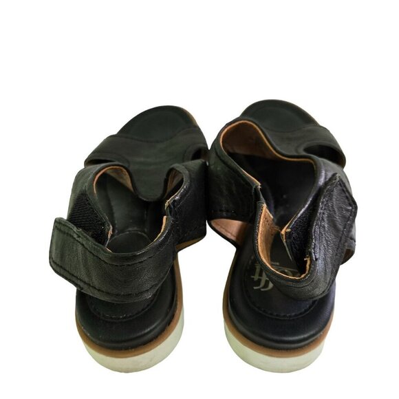 Sofft Black Leather Comfort Sandals Size 7M - Picture 4 of 7